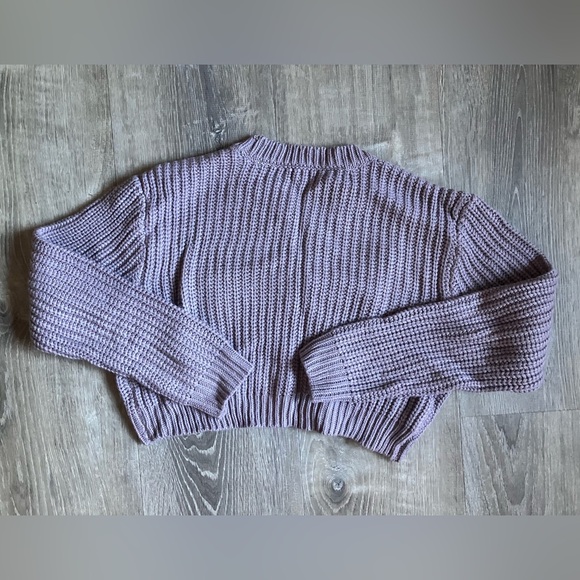 Art Class Lavender ‘Love’ Sweater - Picture 3 of 3